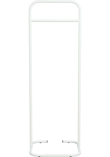 Metallica Concept Butik Dik Tekli Beyaz Konfeksiyon Askısı Ayaklı Askılık Elbise Askılığı Beyaz