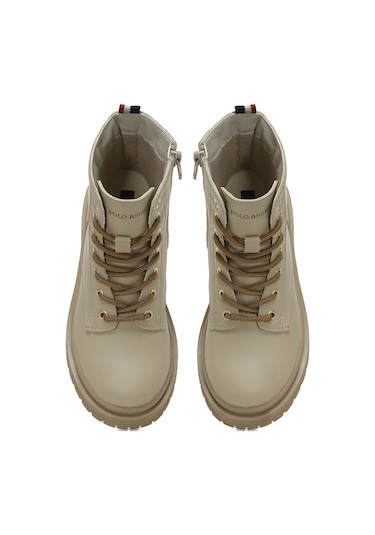 U.s. Polo Assn. Trena Jr 5pr Bej Kız Çocuk Biker Bot 000000000102042432 Bej