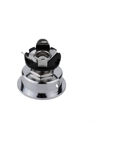 Suofeng Tl Elektro Gitar İçin Gümüş Renkli Dayanıklı Çıkış Jakı Seti, 6.35mm Fiş Dahil