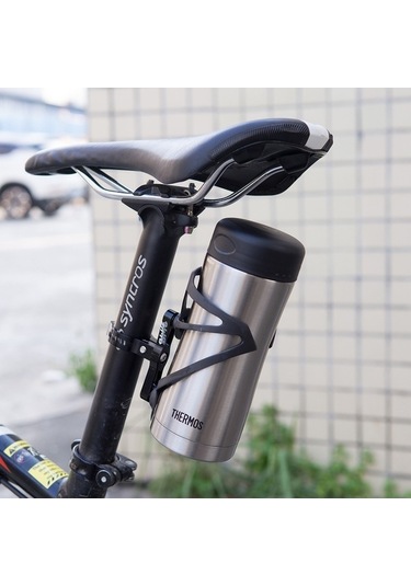 Dancemonkey Ztto Shzhz Alüminyum Bisiklet Su Şişesi Kafesi - Montaj Adaptörü Tabanı - Titanyum Gri Acid Yeşili