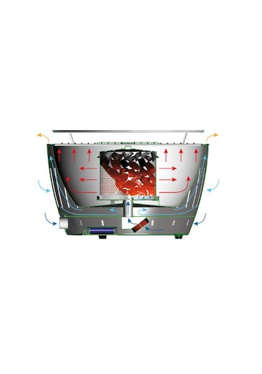 Lotusgrill Xl Dumansız Kömürlü Mangal Mor