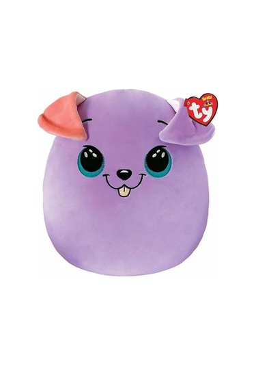 TY Bitsy Mor Köpek Squish 25 Cm