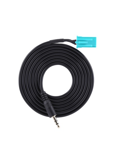 Springsun Renault Aux Mp3 Kablosu - "update List" Radyolar İçin, Pvc + Bakır Çekirdek, 150cm Uzunluk, Dayanıklı, Cd Değiştiriciyle Uyumlu 2005-2011 Modeller