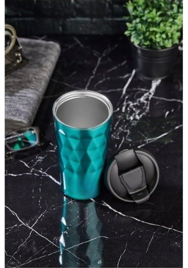 Prizma 350 Ml Çelik Mug Termos Yeşil Ckr2048 Yeşil