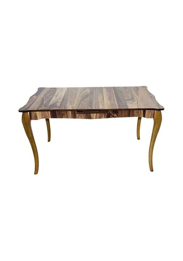 Bey Mobilya 520894304 Ametrin Mega Lukens Ahşap Uzayan Mutfak Masası