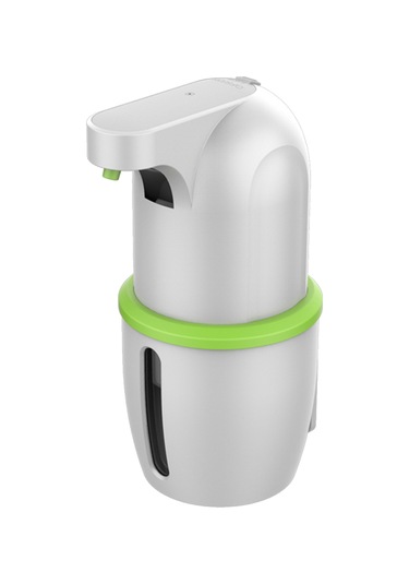 Moveevo "ce Onaylı 275ml Usb Şarjlı Otomatik Köpük Sabunluk - Duvar & Tezgah Kullanımı" Yeşil