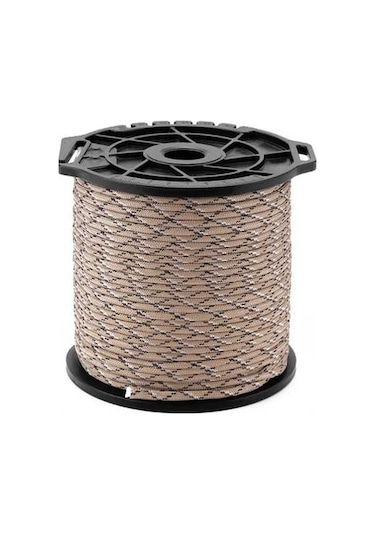 Novahub 9 Çekirdekli Dayanıklı Nilon İp - 100m Kamp & Açık Hava İpi, Renkli Set Çok Renkli