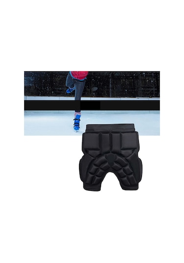 Homyl Kalça Koruma Yastığı Yastıklı Koruyucu Kayak Bmx S Siyah