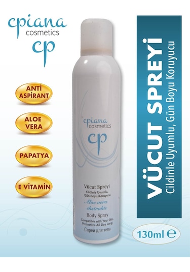 Cpiana Vücut Sprey Erkek Ter Önleyici 250ml