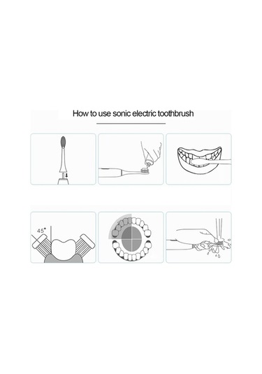 Flybuy Turuncu Su Sonik Qyg Q2 Pil Ipx7 Güçlü Geçirmez Fırçası Elektrikli Diş Uz