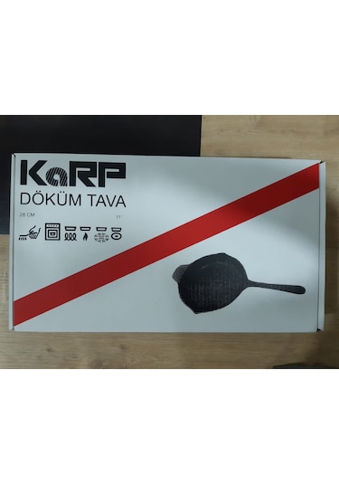 Kaplamasız Döküm Tava 28 CM (ham/pre-seasoned)