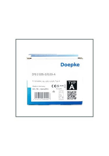 Doepke 2x25a Rccb 30ma A Tipi Kaçak Akım Rölesi