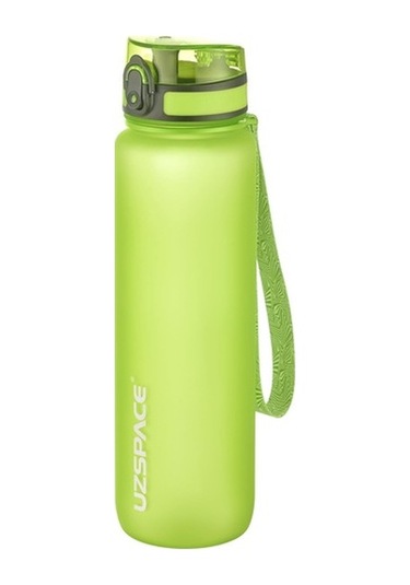 Uzspace Yeşil 1 Litre Tritan Su Matarası Bpasız