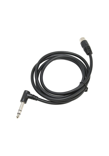 Yifomall 1.5m Mıdı Din 5pin Ve 6.35mm Erkek Bağlantı Kablosu - 90 Derece Eğimli, Dayanıklı, Elektronik Piyano Ve Klavye İçin Ses Aktarımı