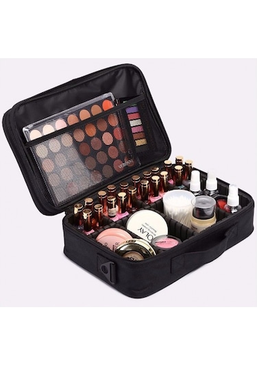 Moveevo Büyük Kapasiteli Profesyonel Basit Taşınabilir Kozmetik Çantası Kadın Tarzı Süper Popüler Aliexpress Makyaj Sanatçısı