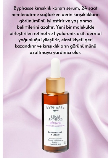 Byphasse Kırışıklık Karşıtı Retinol Serum 50 ML