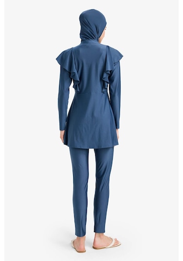 DeFacto Regular Fit 5'li Hızlı Kuruyan Burkini Takımı E7999AX25HSNV241