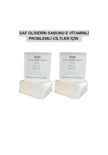 Hmd Bitkisel Kozmetik E Vitaminli Saf Gliserin Sabunu 4 x 100 G