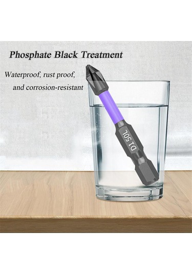 Xurunkeji 12 Adet Geliştirilmiş Yüksek Sertlik Ve Güçlü Manyetik Matkap Ucu, Kaymaz Ve Darbeye Dayanıklı Uçlar Ve Tornavida Uçları