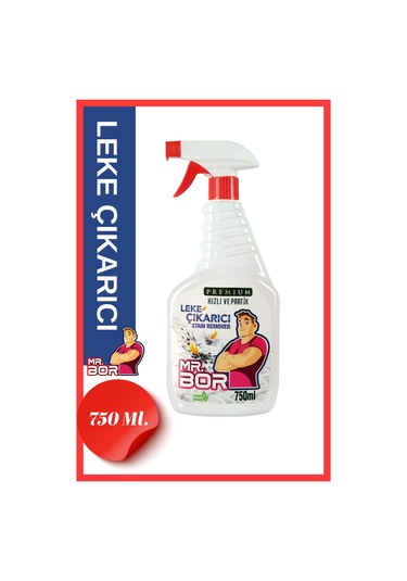 Mr.bor Premium Leke Çıkarıcı Çok Amaçlı Formül 750ml