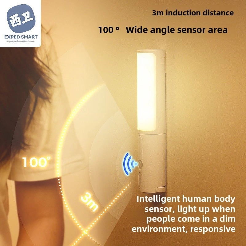 Folinda Kişi Algılama Akıllı Gece Lambası - Ev/giyinme Dolabı/koridor Için Elden Taşınabilir, Kamp Işığı, Folding Tasarım, 3600mah Uzun Süre Kullanim Diğer