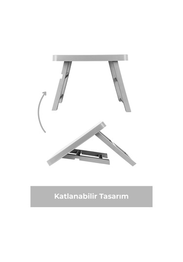 Pikas Katlanabilir Masa, Kamp Masası, Plastik Sehpa, Kamp Sehpası, Balkon Sehpası