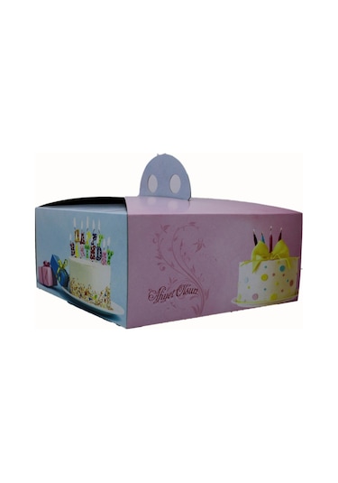 Yaş Pasta Kutusu 2 Numara 100'Lü.