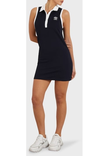 Guess Bayan Elbise V4gk02 Kbfb2 A71w Lacivert