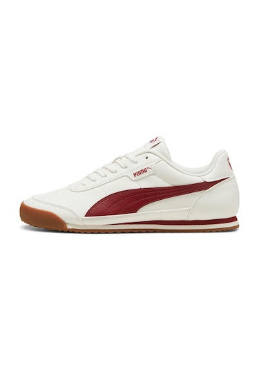 Puma Turino Iı Beyaz Erkek Sneaker Beyaz-kırmızı Beyaz - Kırmızı