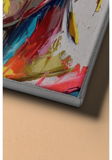 Webstyle Tutkulu Kadın 2 Sayılarla Boyama Seti Kasnaklı 40x50 Cm
