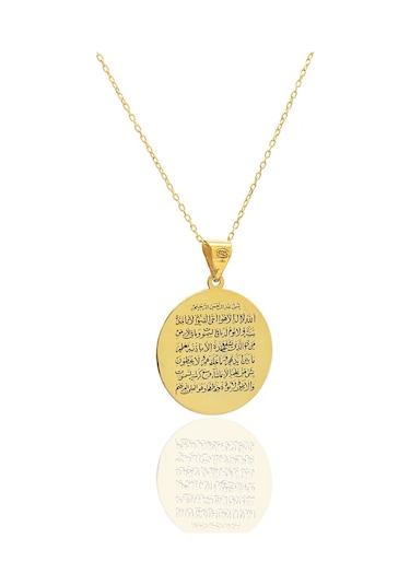 Midyat Nurtaş Gümüş Ayet-El Kürsü 925 Ayar Gümüş Kolye 201022009