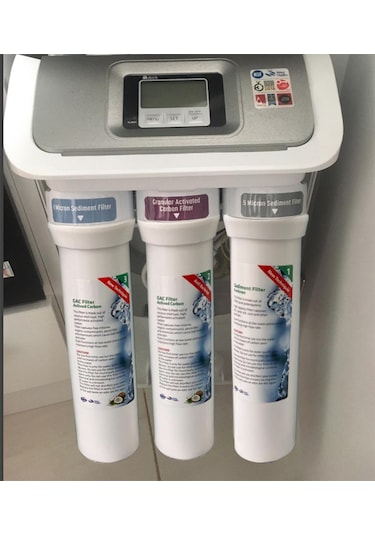 İhlas Aura Cebilon Unique Dijital Su Arıtma Cihazı Uyumlu 5'li Filtre Seti