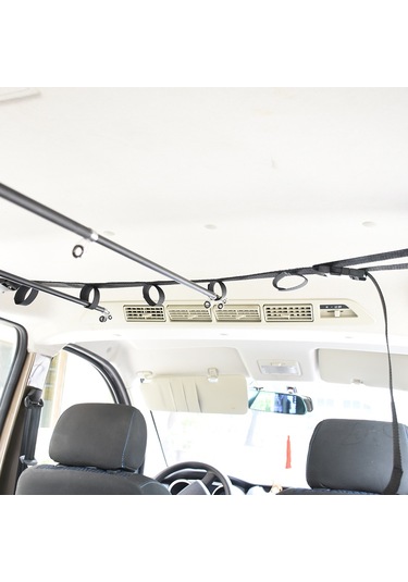 Araba Olta Kamışları Tutucusu Evrensel Olta Kamışı Depolama Raf Sistemi Pratik Araç Olta Kamış Taşıyıcısı