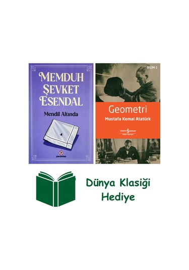 Mendil Altında + Geometri + Dünya Klasiği Hediye