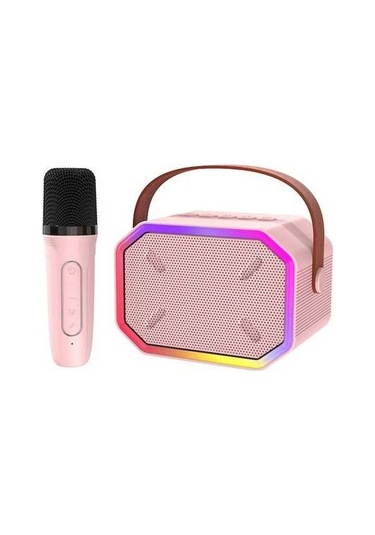 Artfulabode Bluetooth Karaoke Hoparlörü 2 Adet, Rgb Işıklı Şarkı Söyleme Makinesi Jzr-gy, Ev Partileri İçin