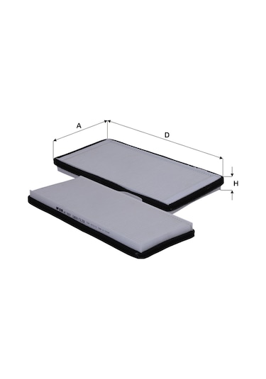 Fil Hc 7027 Ford Fiesta Iv 1.0 1.1 1.3 Mazda Polen Filtresi 1004