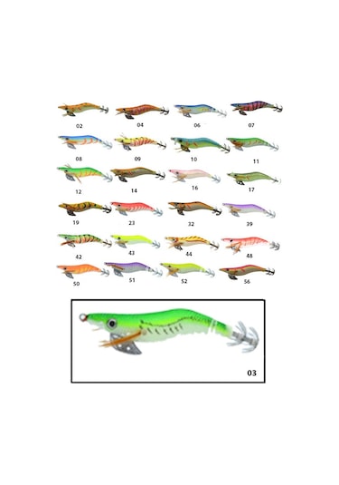 Captain 3017 Kalamar Zokası 10cm Wanted UV Squid Size 2.5