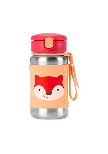 Skip Hop Zoo Paslanmaz Çelik Suluk Tilki 350 ML