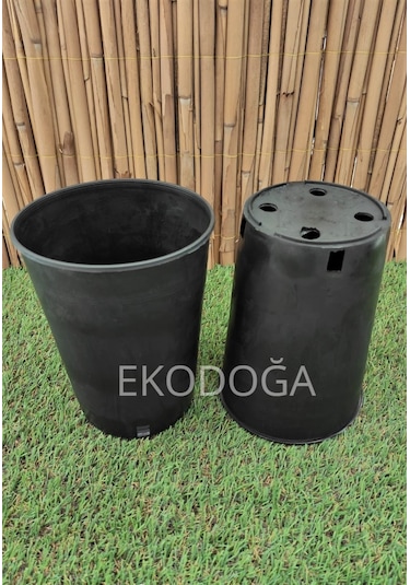 Üretim Saksısı 2 Lt Siyah Saksı Fidan Bitki Saksıları Adet Seç