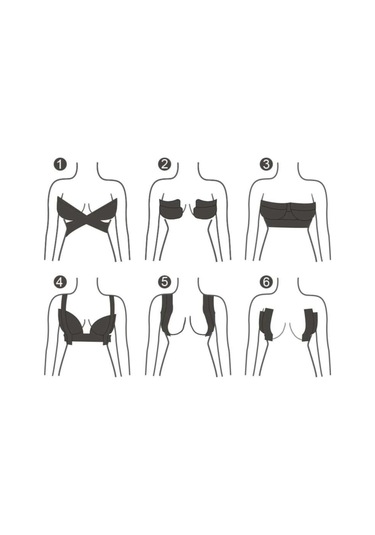 Ten Rengi Bant Göğüs Sabitleştirici Dikleştirici ve Şekillendirici