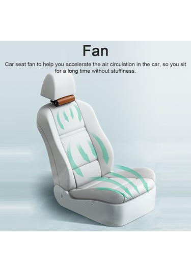 Yifomall "3 Kademeli Usb Araç Koltuğu Soğutma Fanı - Hızlı Hava Sirkülasyonu İle Konforlu Sürüş"