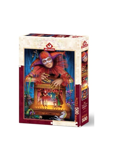 Art Puzzle 500 Parça Maskeli Kuklacı Puzzle