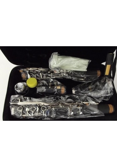 Breath Abanoz Tozu-Ebonit Sol Klarnet Seti-Kutulu Ful Set