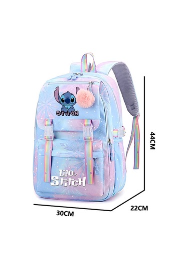 Stitch Kadın Sırt Çantası Erkek Kız Gizli Sakli Konusmalar Çanta Çok Renkli