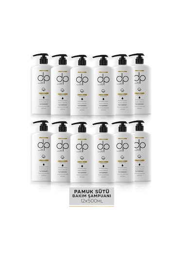 Dp Daily Perfection Şampuan Pamuk Sütü  12 x 500 ML
