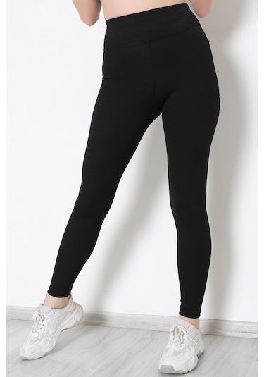 Bensu Store - Fitilli Tayt Siyah - 10751.1098. 001