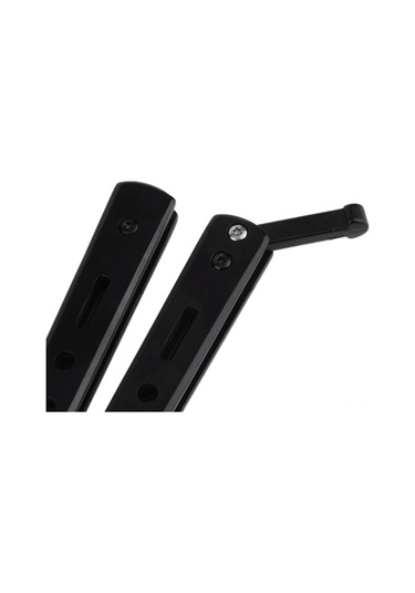 Shineyee Çiftli Metal Kelebek Tarak Seti - Siyah, 22 Cm Uzunluk, Pratik Ve Dayanıklı