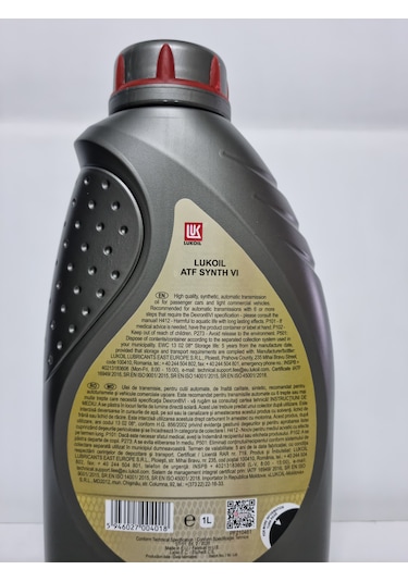 Lukoil Atf Synth VI Sentetik Otomatik Şanzıman Yağı 1 L