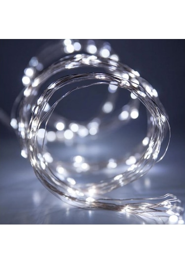 1/2|3|5|10| Metre Peri Led İnce Tel Pilli Dekoratif Led Işık Süs