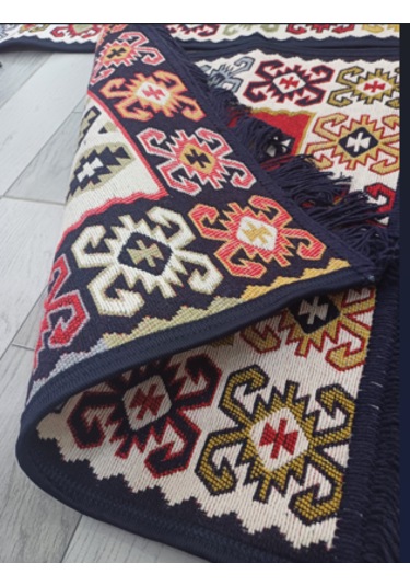 Oto Koltuk Üstü Kilim 45x50 50x130cm 3'lü Set